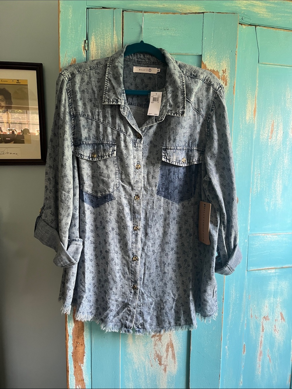 Billy T women’s denim shirt